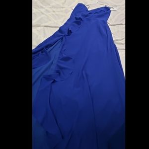 Royal Blue mermaid  dress 58